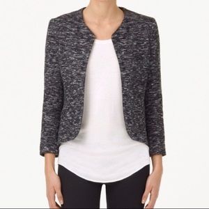 Aritzia Marled Gray Ponte Festin Jacket - Size 6
